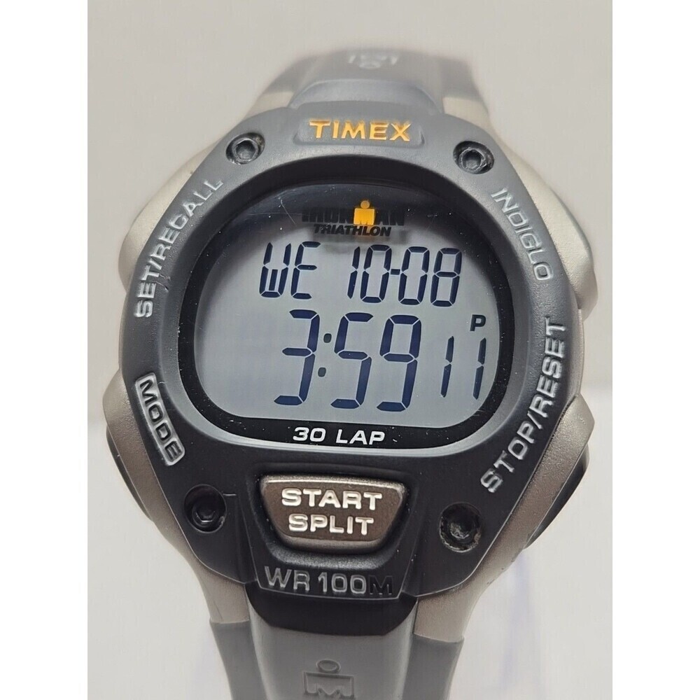Timex Ironman Classic 30 Lap Watch 40mm Indiglo WR100M New Battery Quartz Mens - Picture 4 of 13